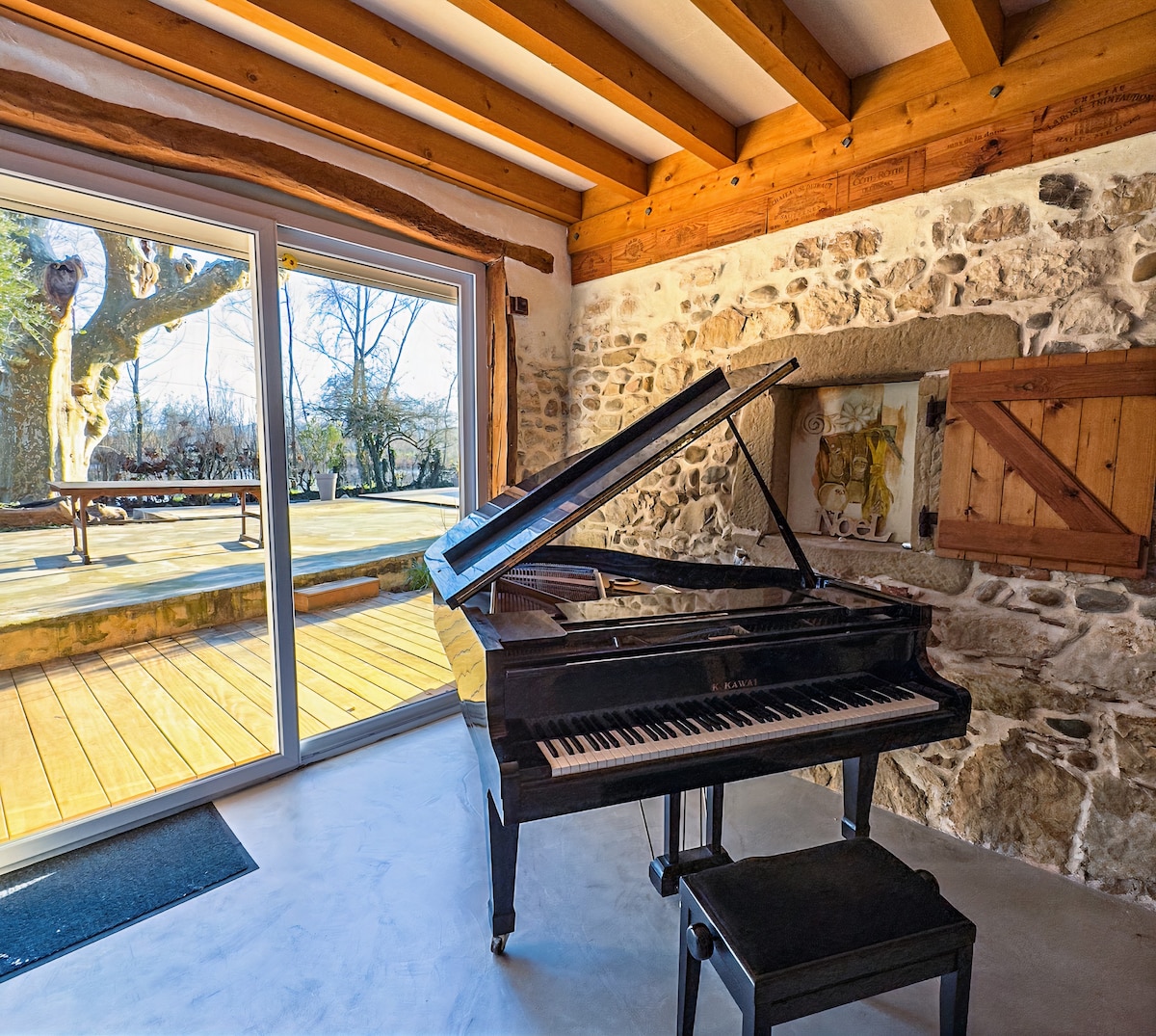 Maison 20 personnes avec piscine