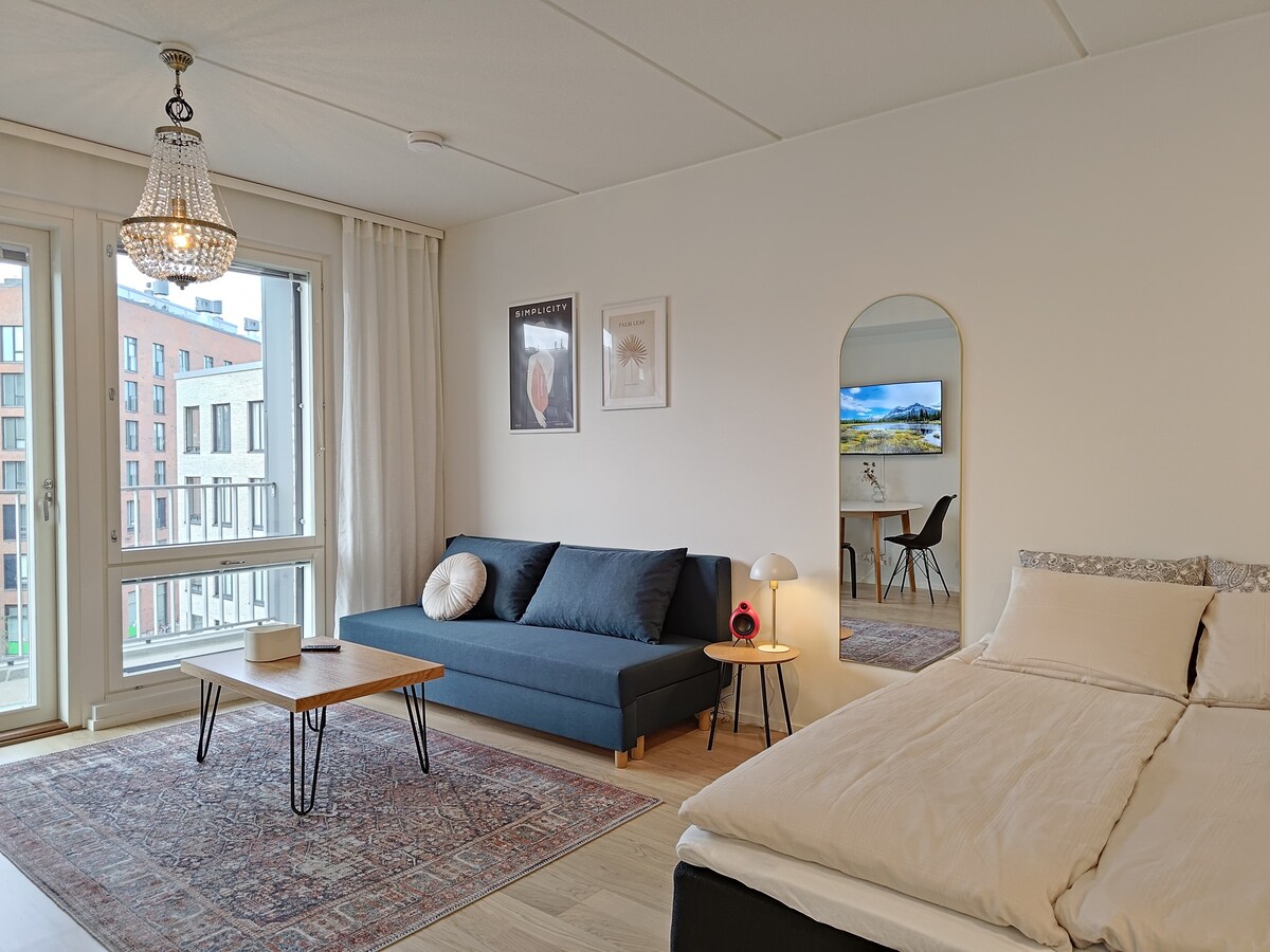 Stunning find: Modern apartment near Turku Castle!