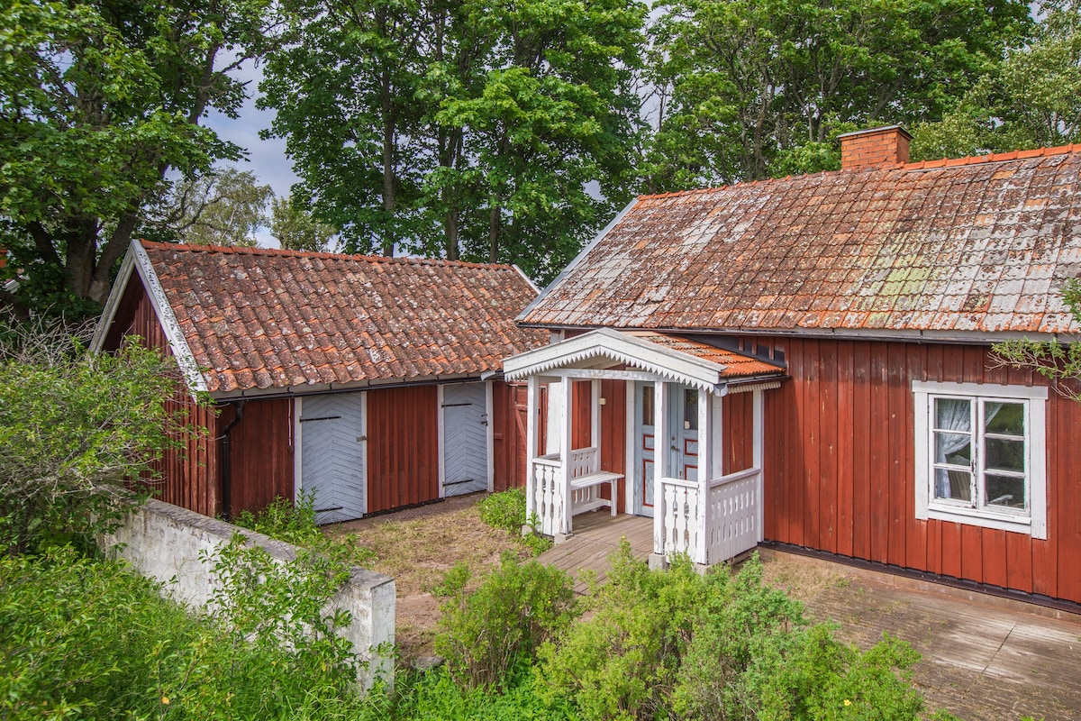 Charmigt soldattorp vid Omberg