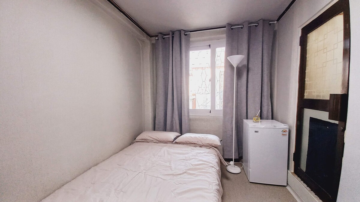 干净舒适的1卧室旅馆@ SNU、Bongcheon站。