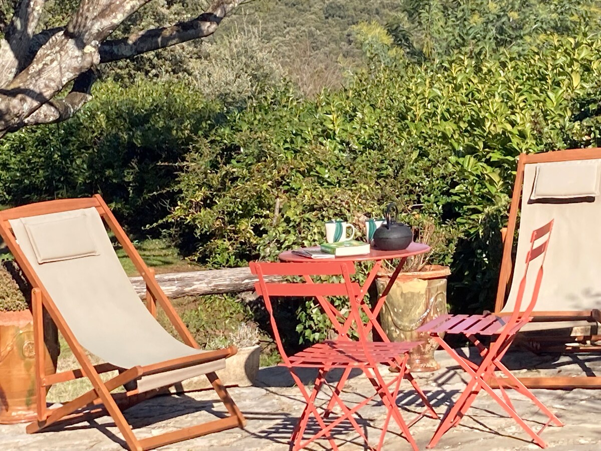 Mas "Altéas", en Cévennes, avec piscine naturelle