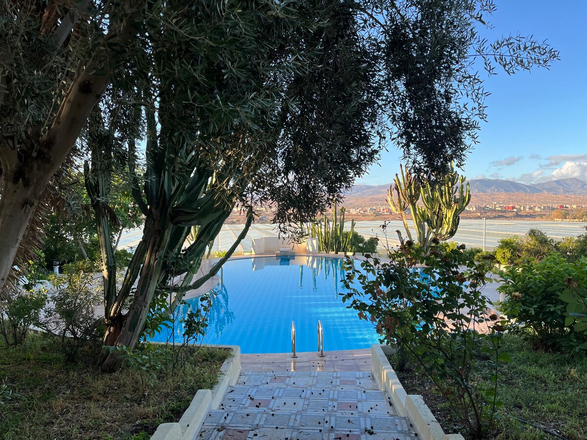 阿加迪尔私人游泳池华丽别墅别墅设有私人游泳池