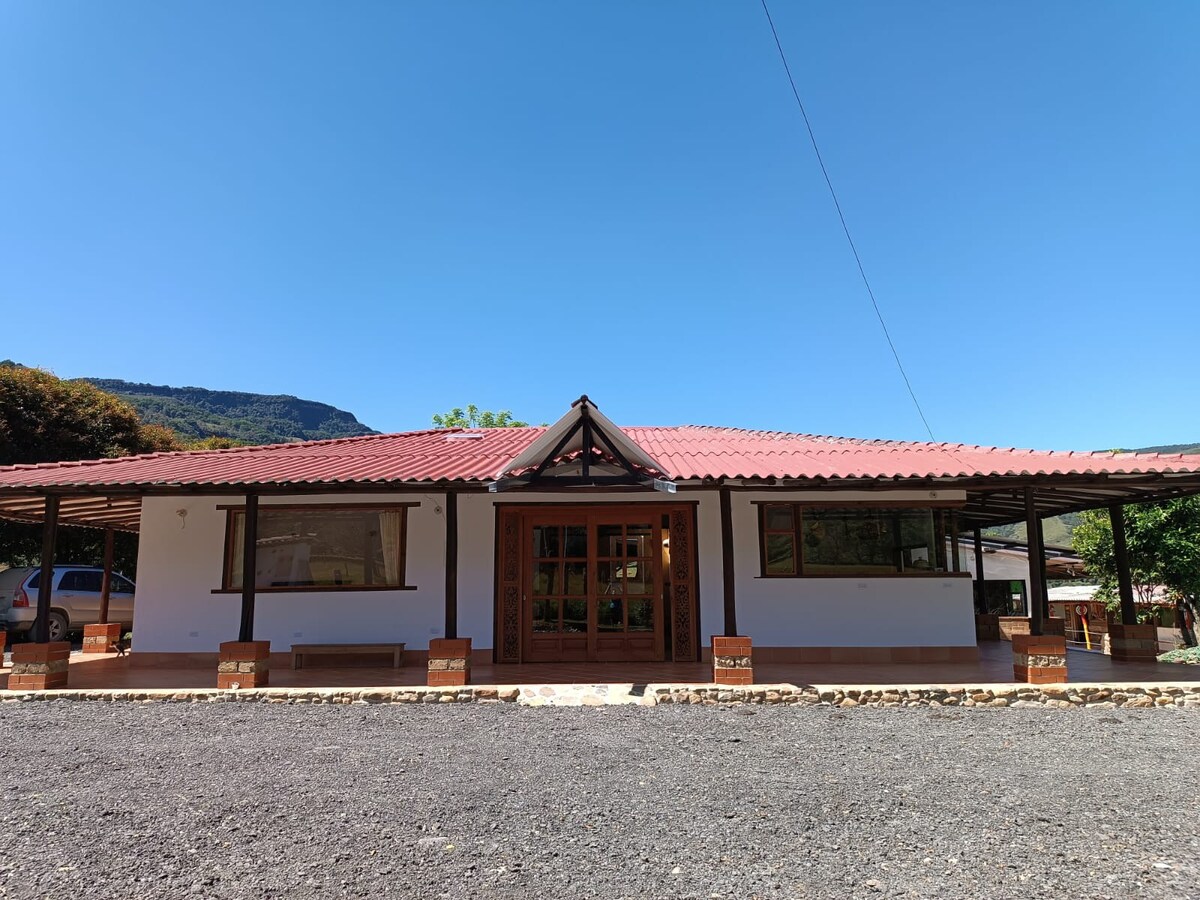 Alojamiento cerca de Arcabuco Boyacá.