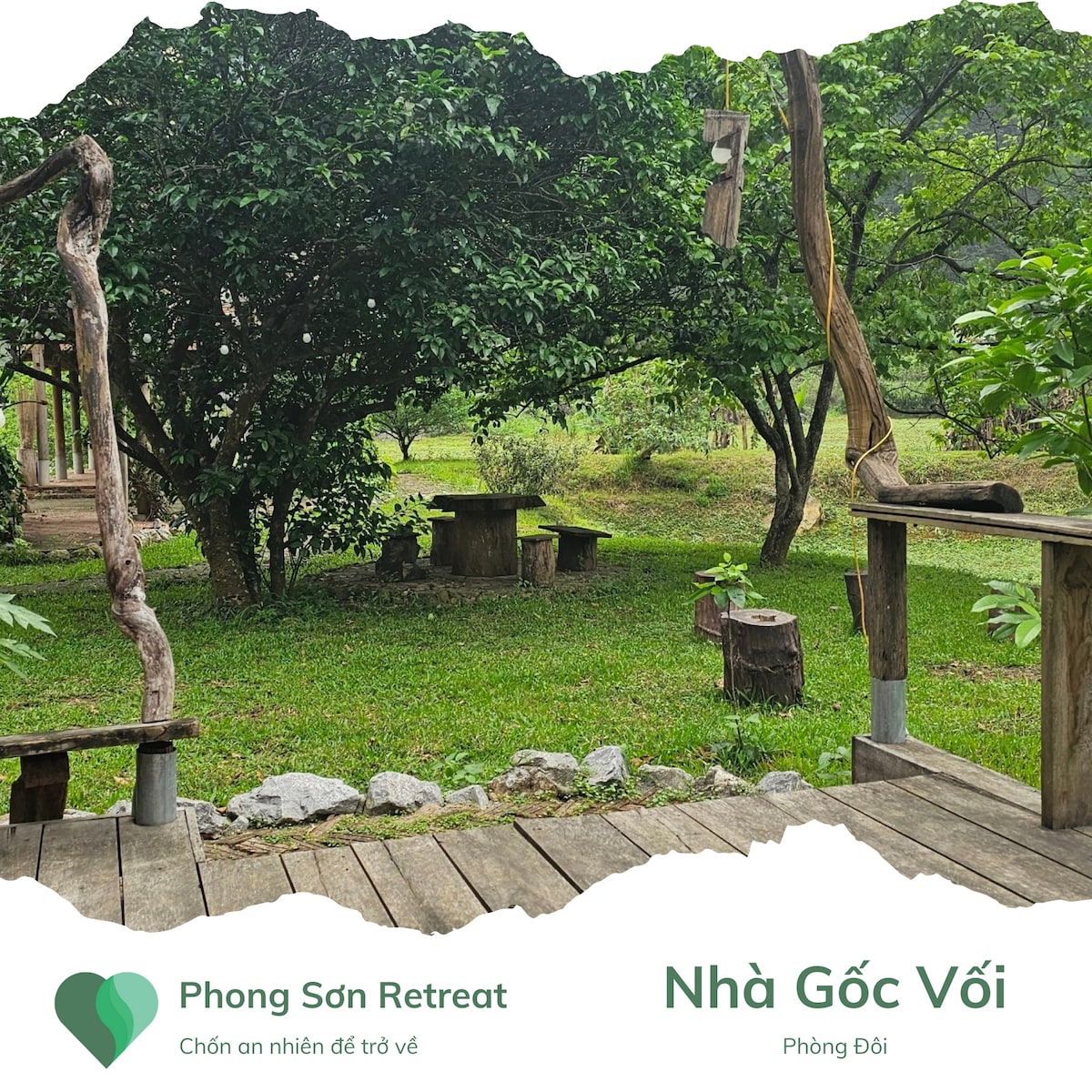 Nhà Gốc Vối - Phong Sơn Retreat