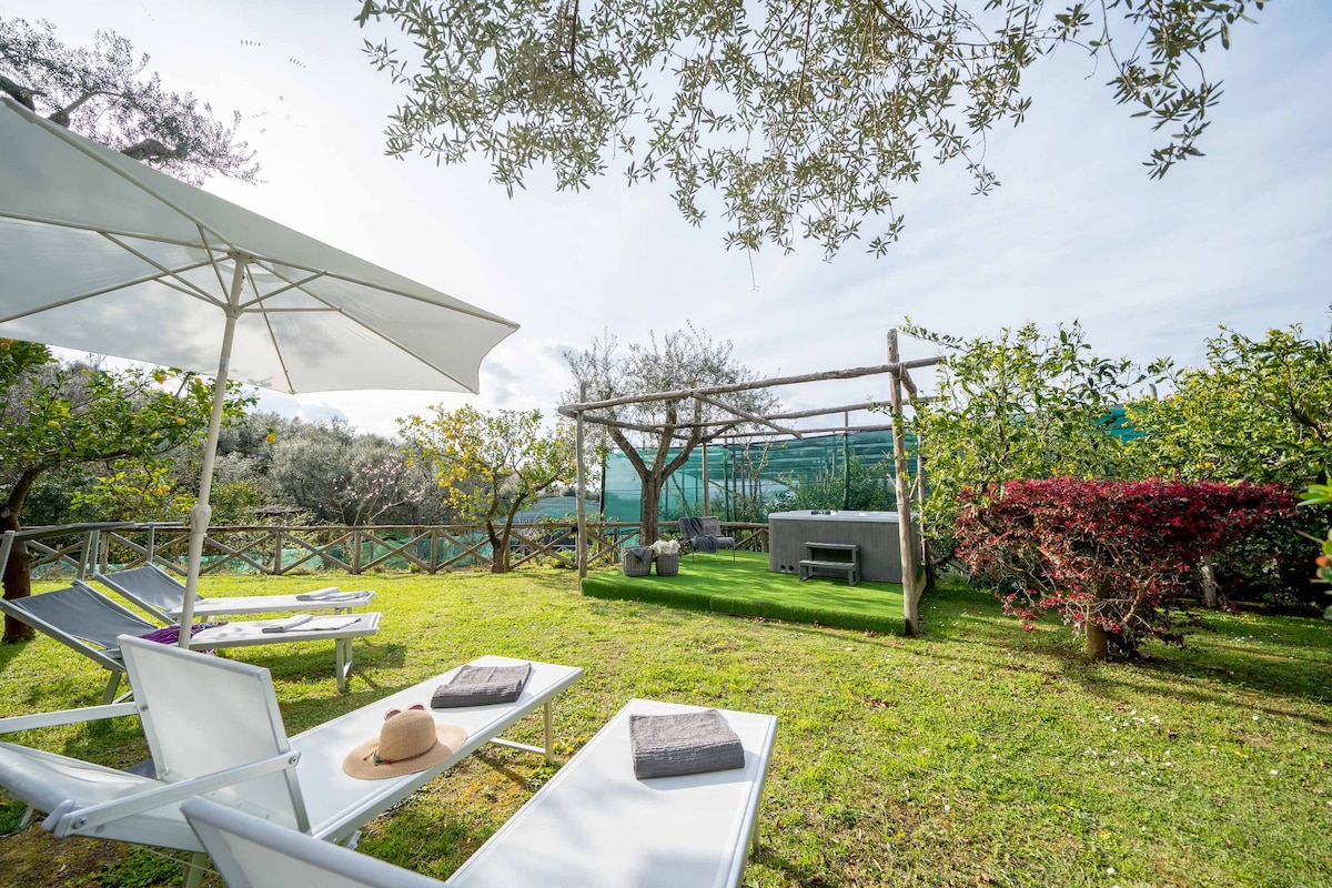 Spacious villa with garden&spa