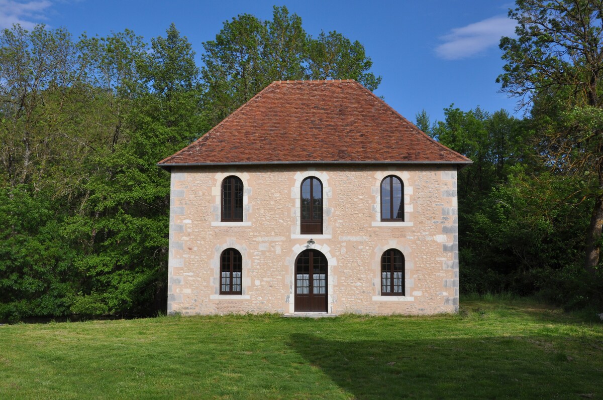 Le moulin brûlé