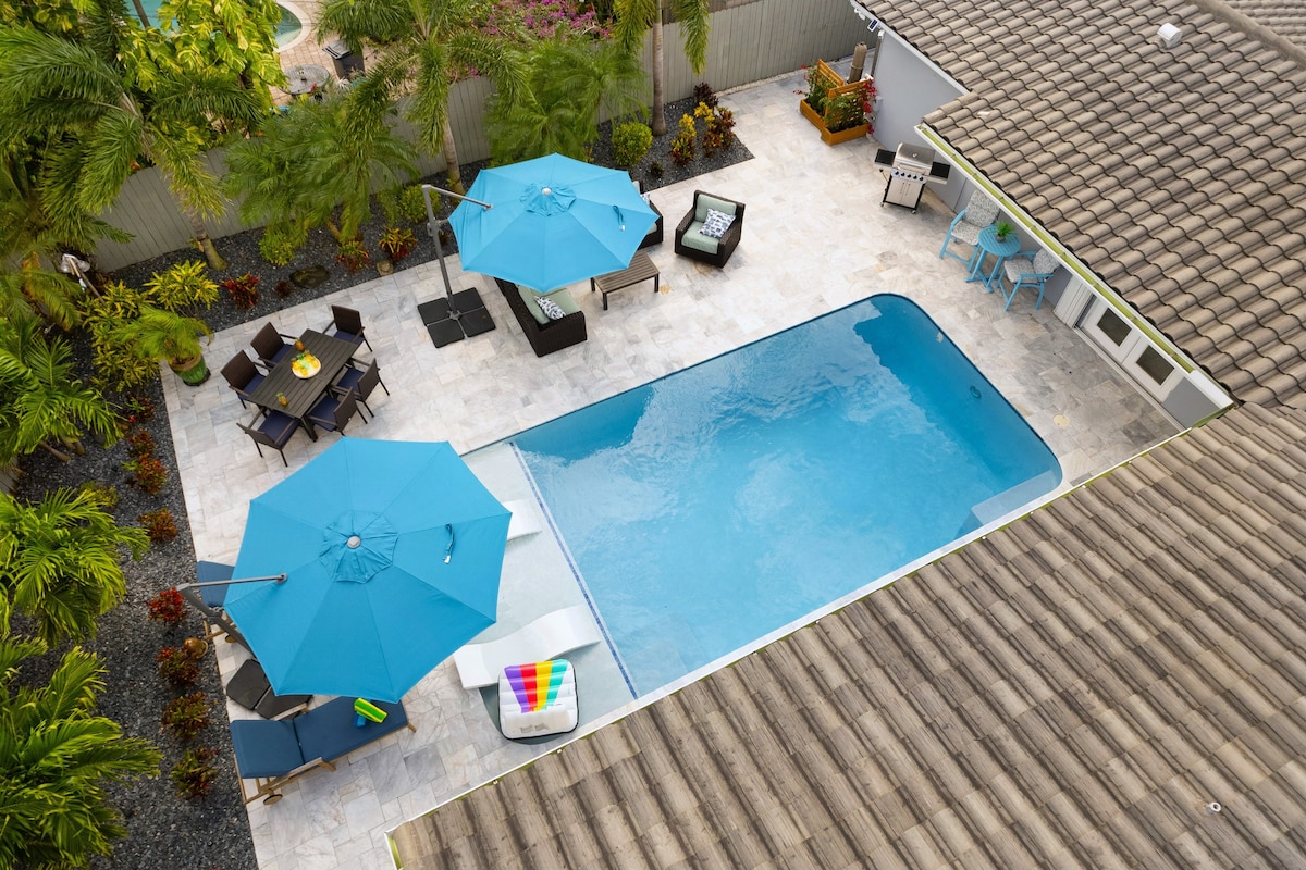 Blue Palm Isle - Modern Luxury Oasis - Heated Pool