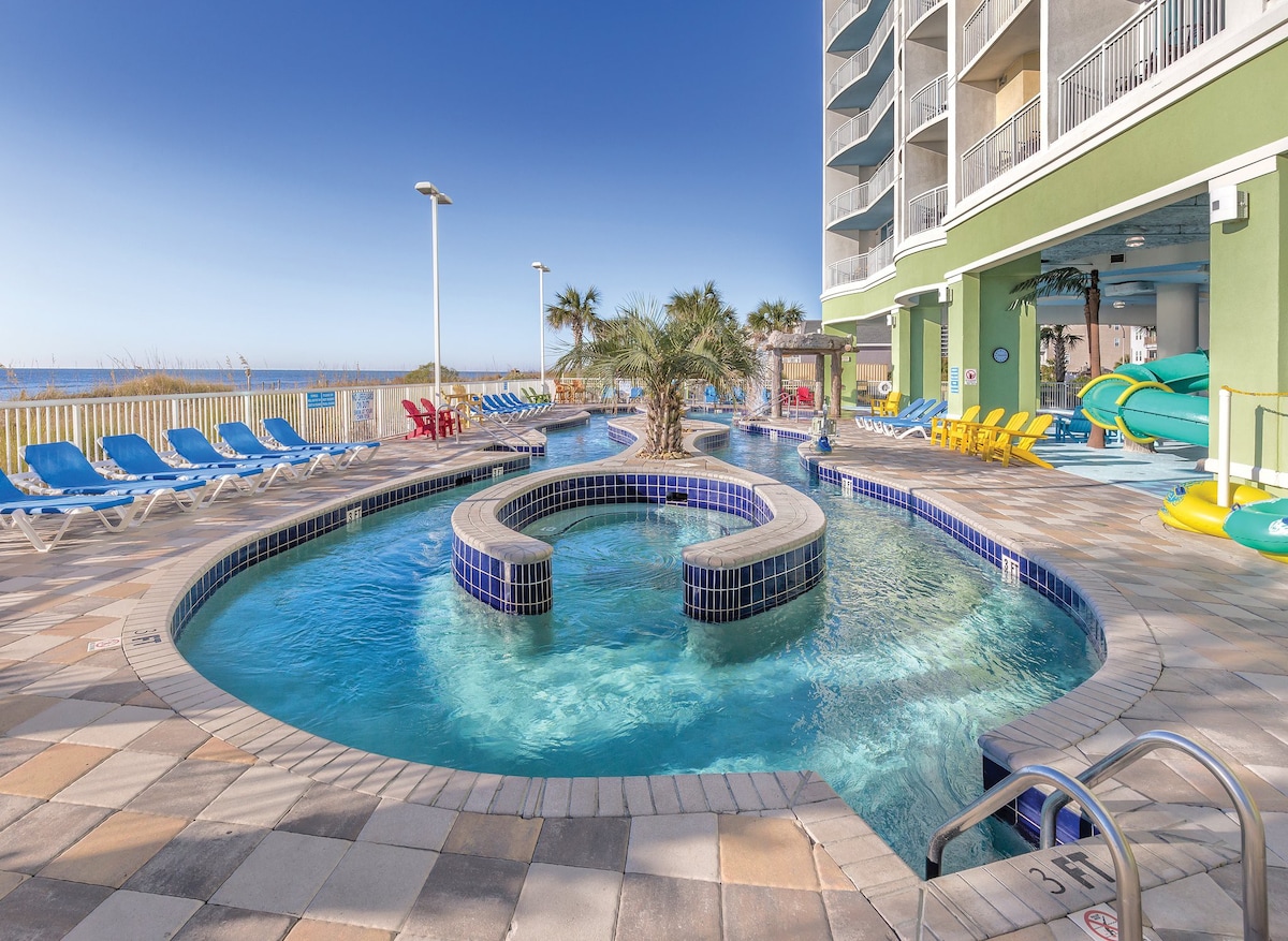 #E North Myrtle bdrm OceanFront Getaway