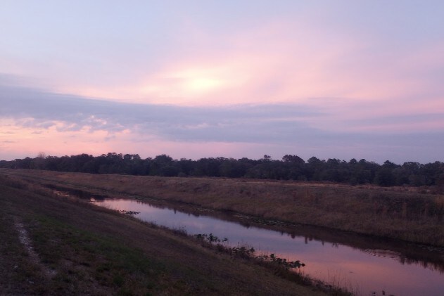 A private camping spot by canal