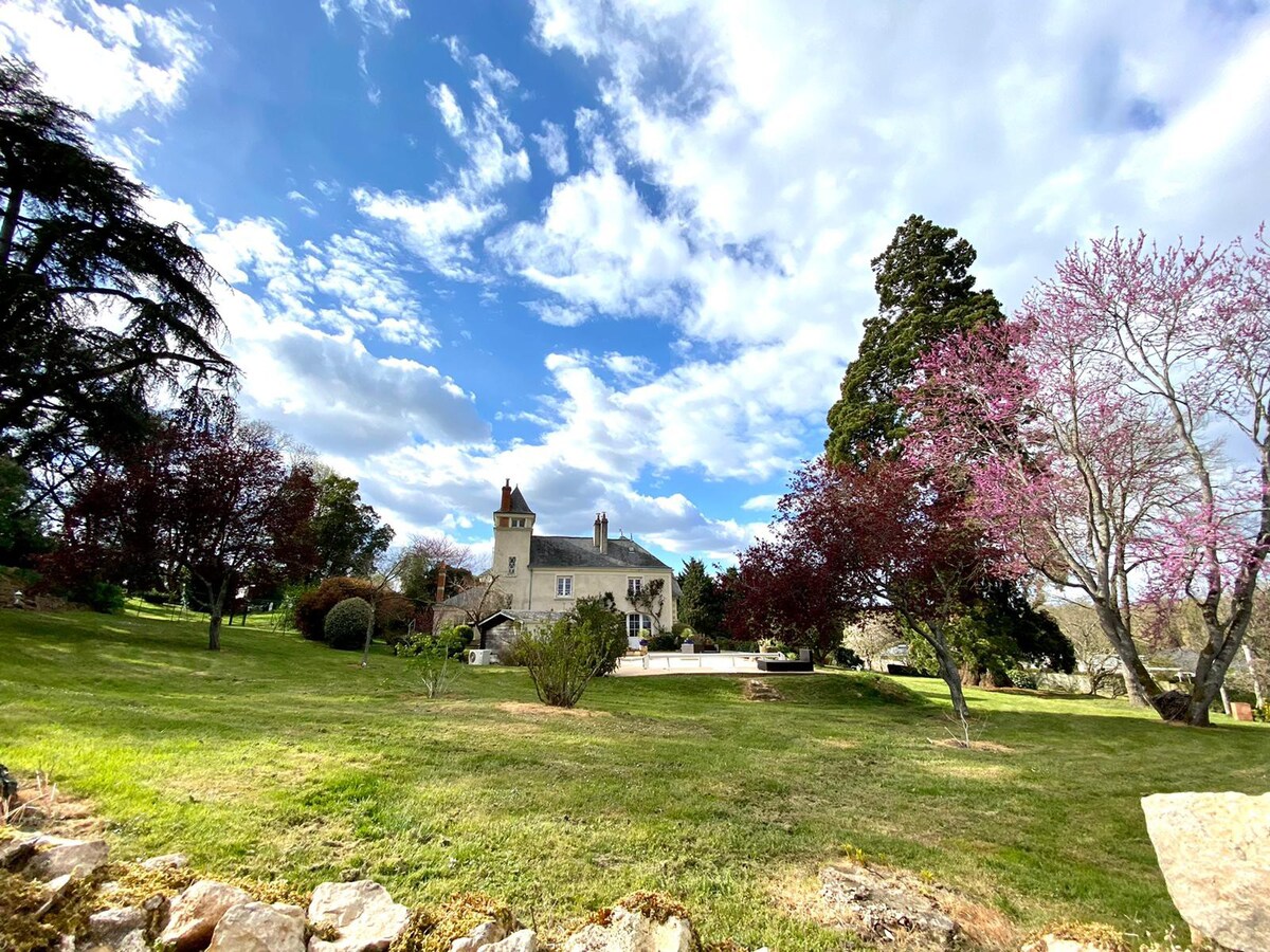 Magnifique maison de maître saumuroise