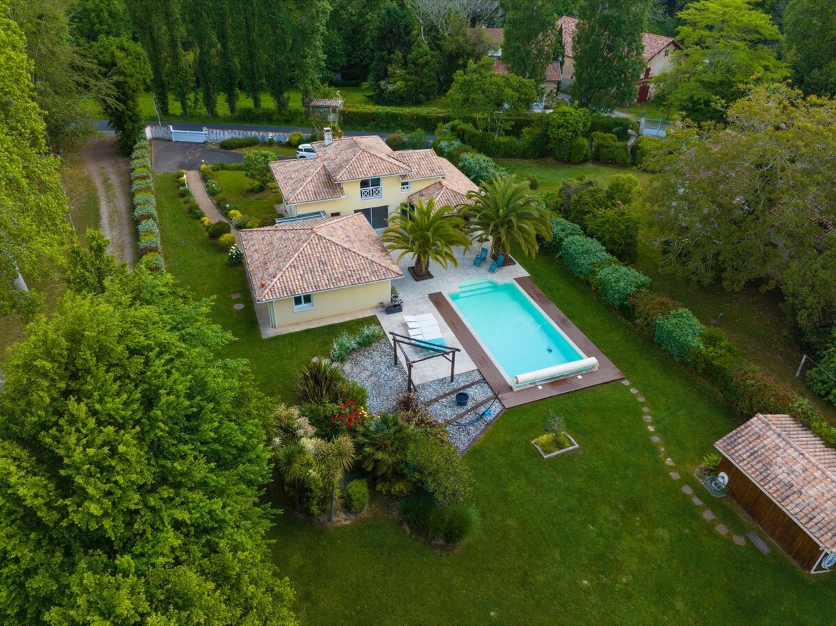 Villa calme avec piscine Pays basque - sud Landes
