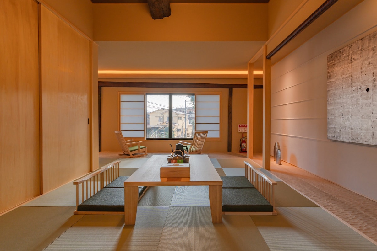 [Tsuru Inn]豪华日本现代房屋| 3条线路|直达关西机场、难波、梅田|提供免费停车位