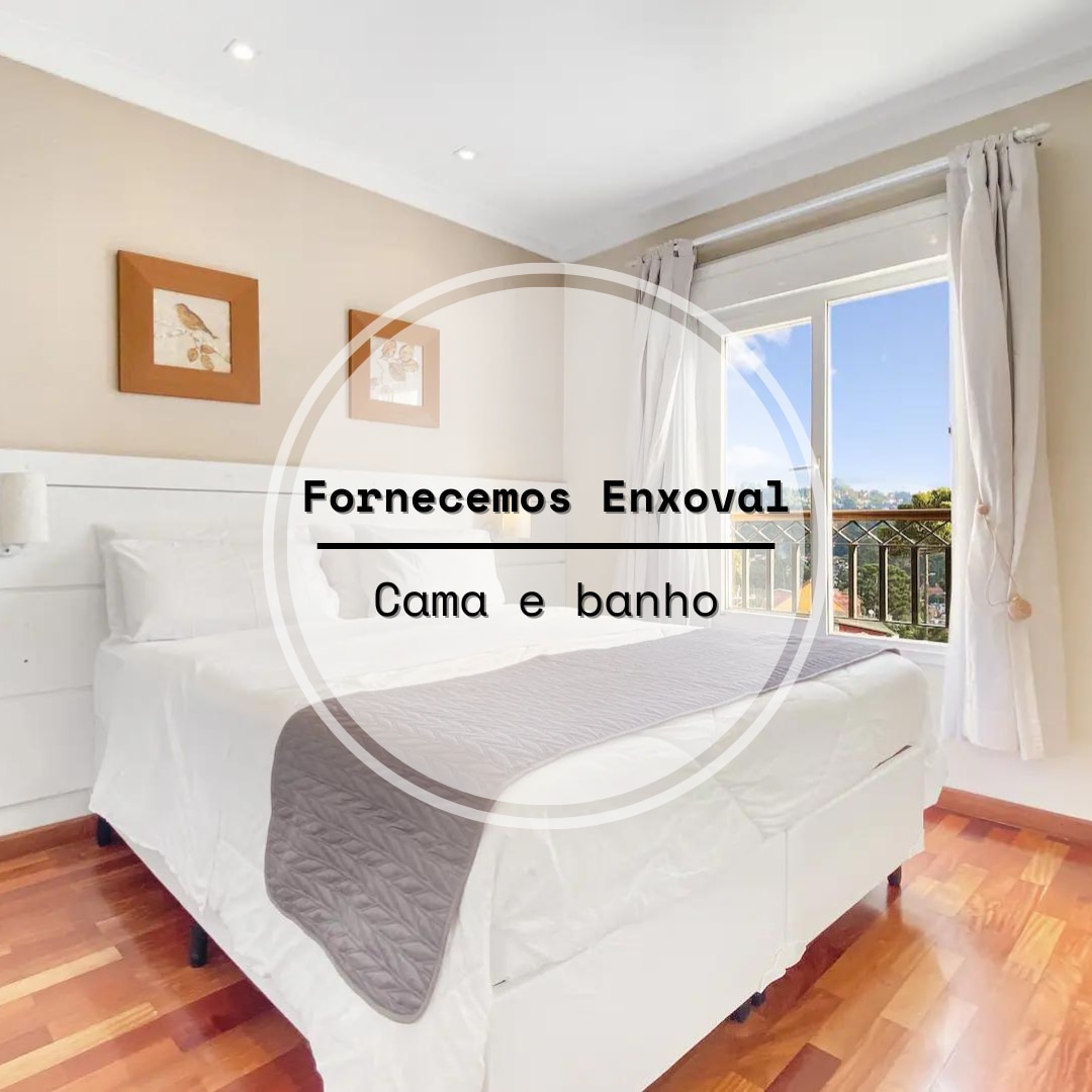 Morro do Elefante| Fireplace | Balcony | 2 Bdrms