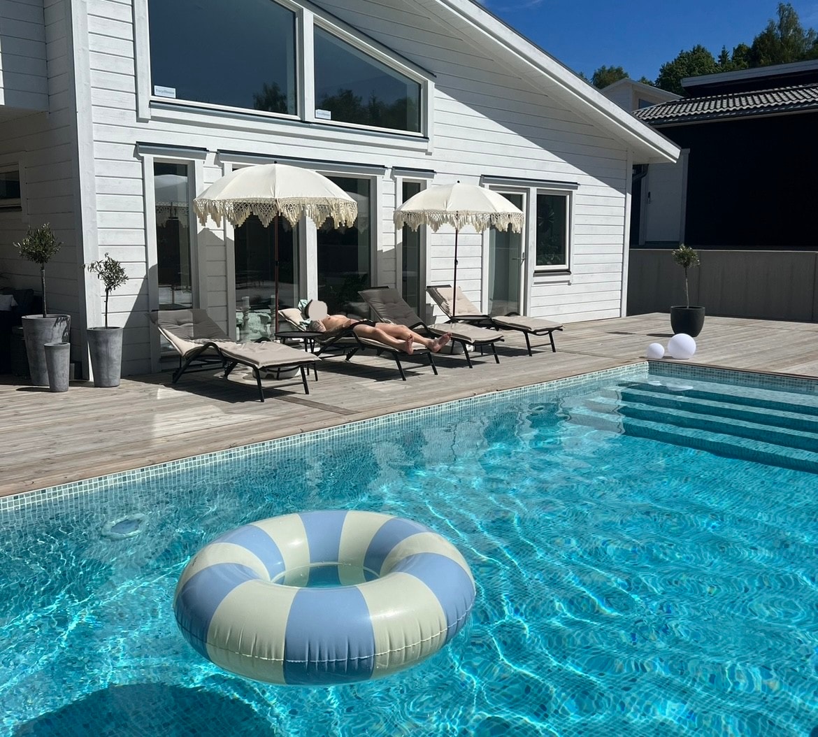 Villa med privat pool på Västkusten