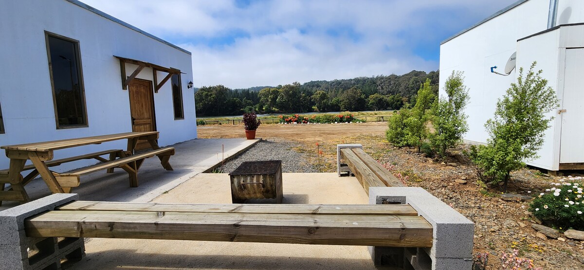 Cabaña 4 con vista a Laguna.