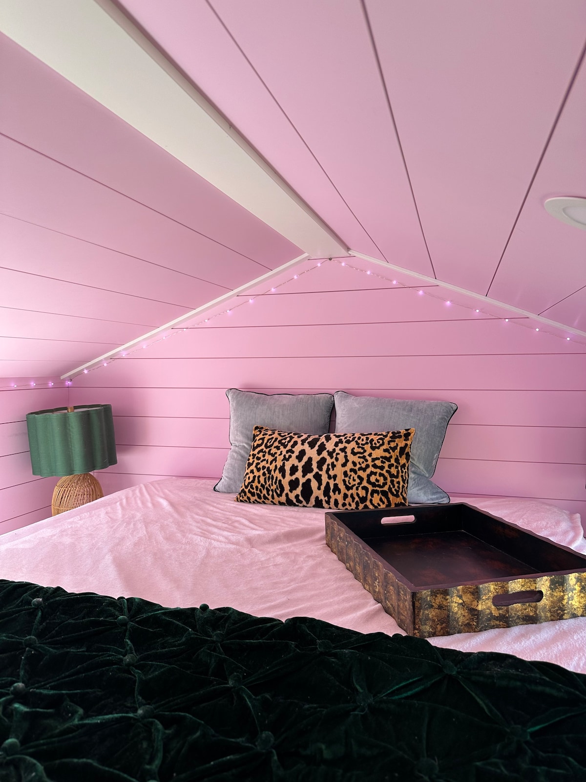 Pink Tiny House w/Loft