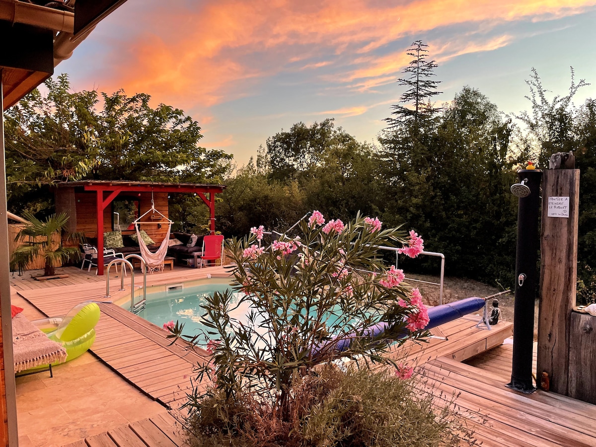 Chalet cosy T2 en Haute Provence