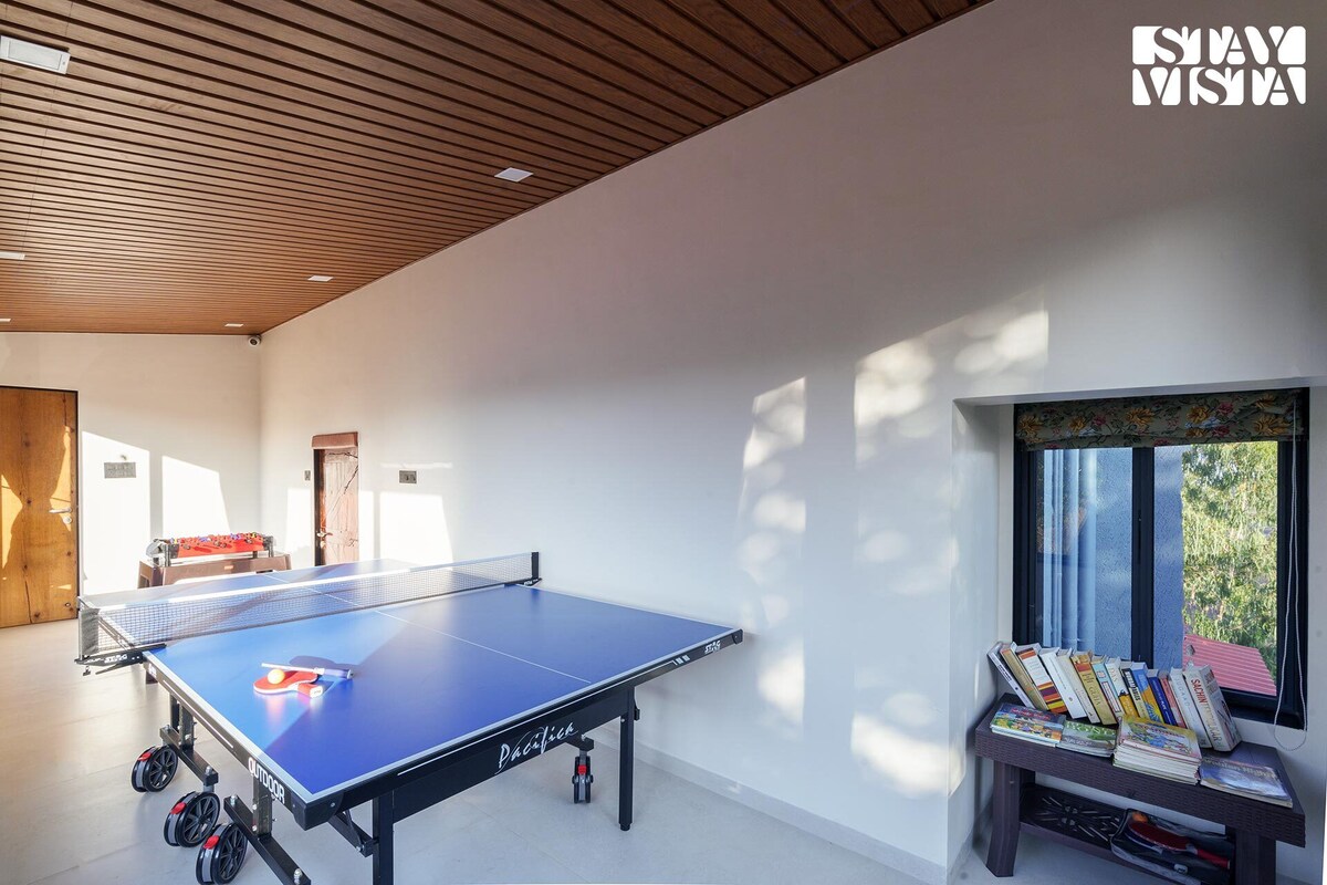 6R+Pool+View+Game console-SunflowerVilla@Panchgani