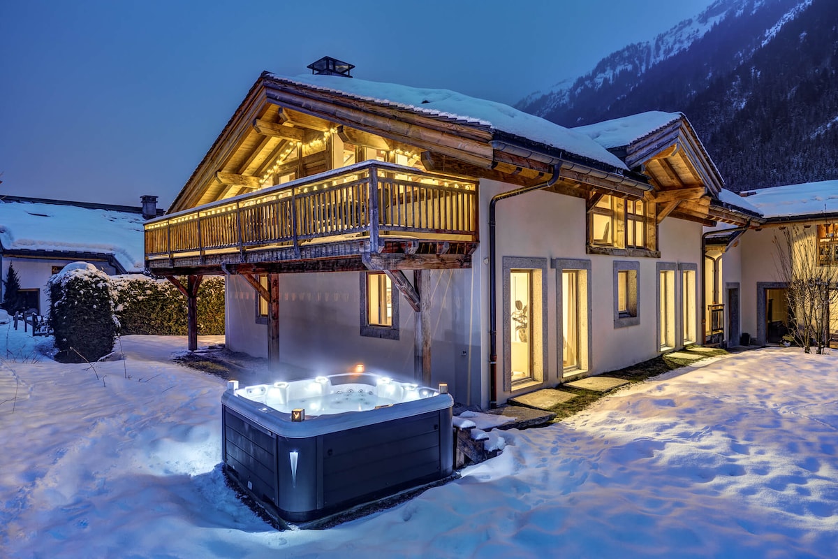 Chalet 200m2 | Fireplace | Jacuzzi | Sauna | Views