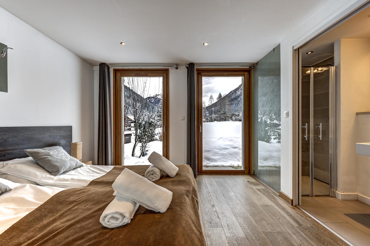 Chalet 200m2 | Fireplace | Jacuzzi | Sauna | Views