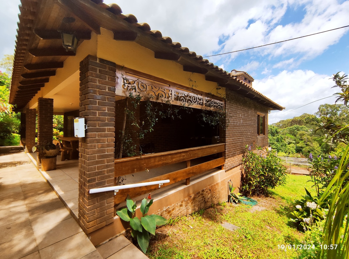 Casa do pescador, na rota do Cristo Protetor