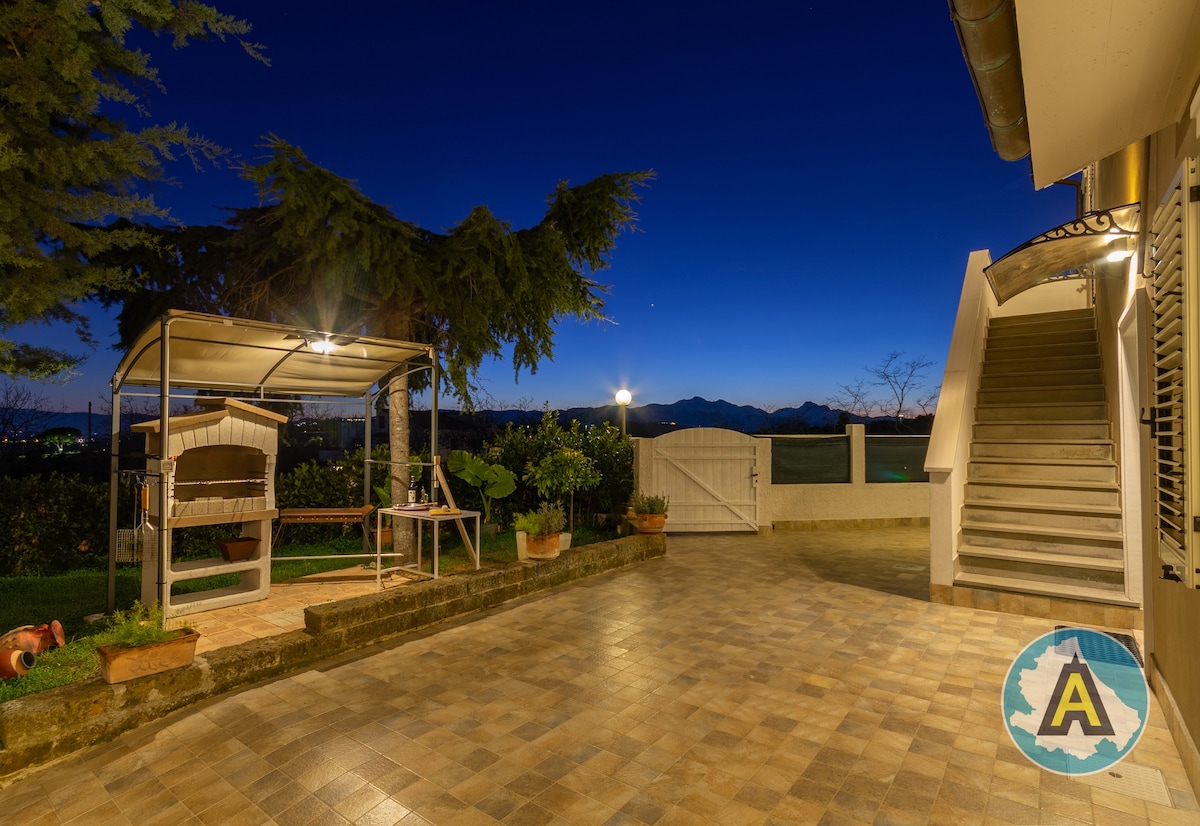 Spacious villa surrounded by nature