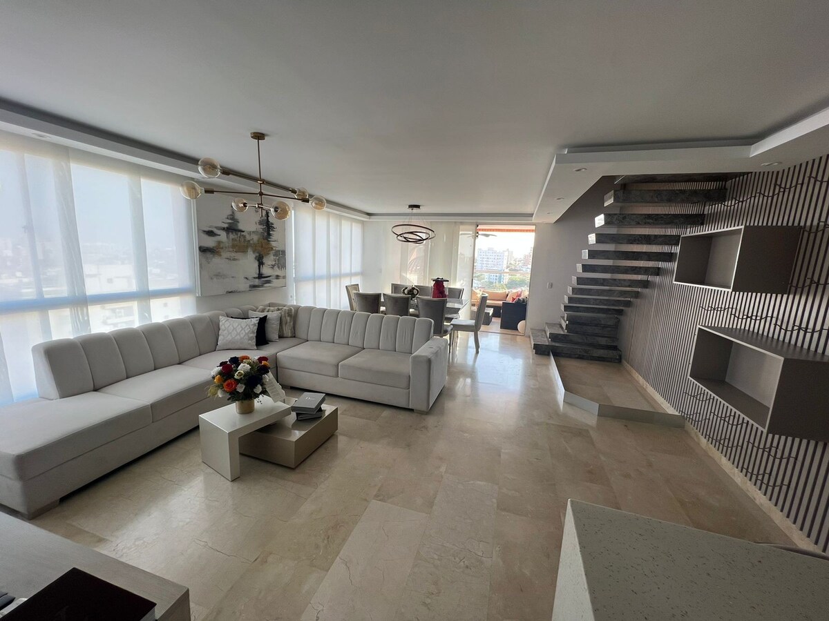 Increible Penthouse en el norte 4Cuartos 6Camas