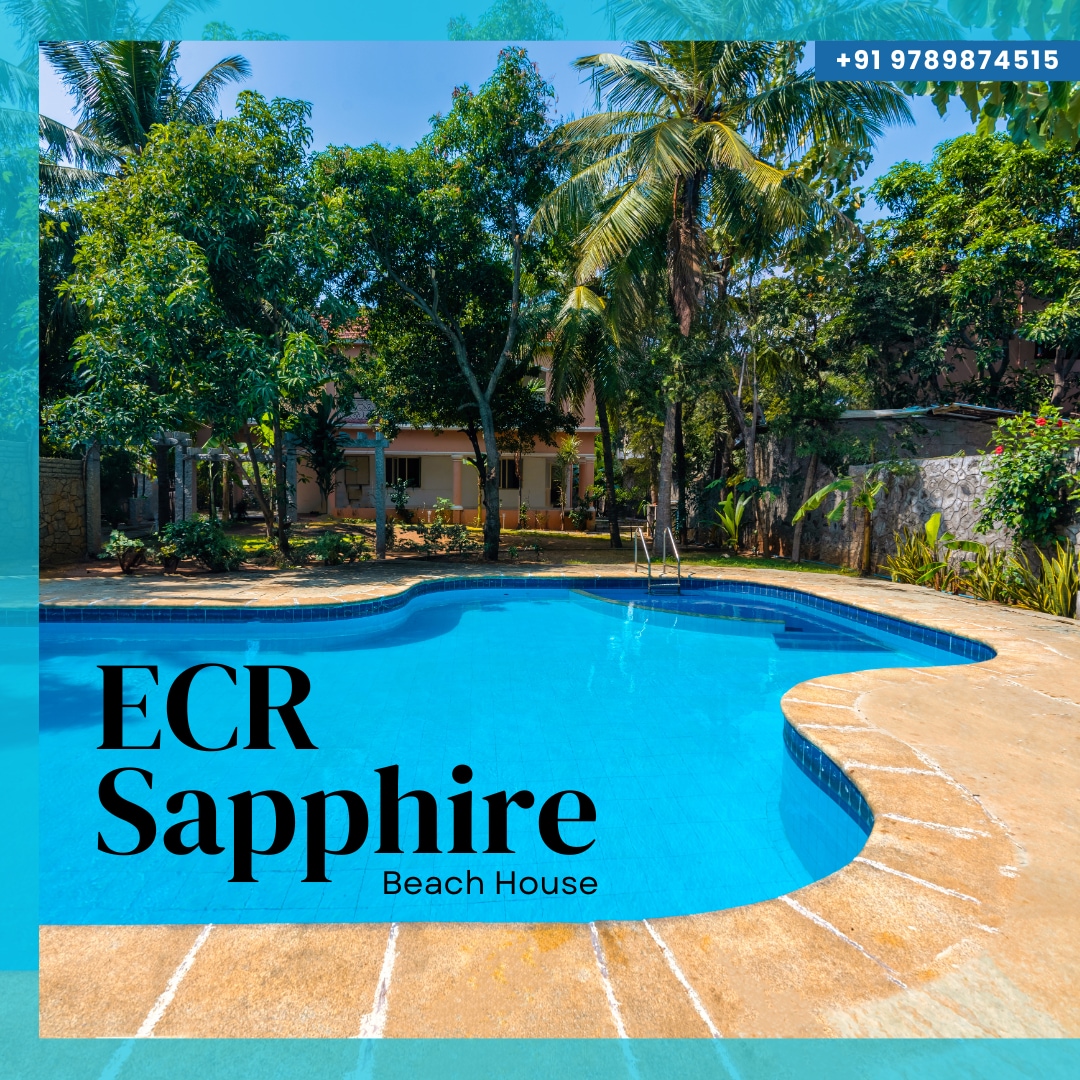 ECR Sapphire - ECR Beach House Resort in Chennai