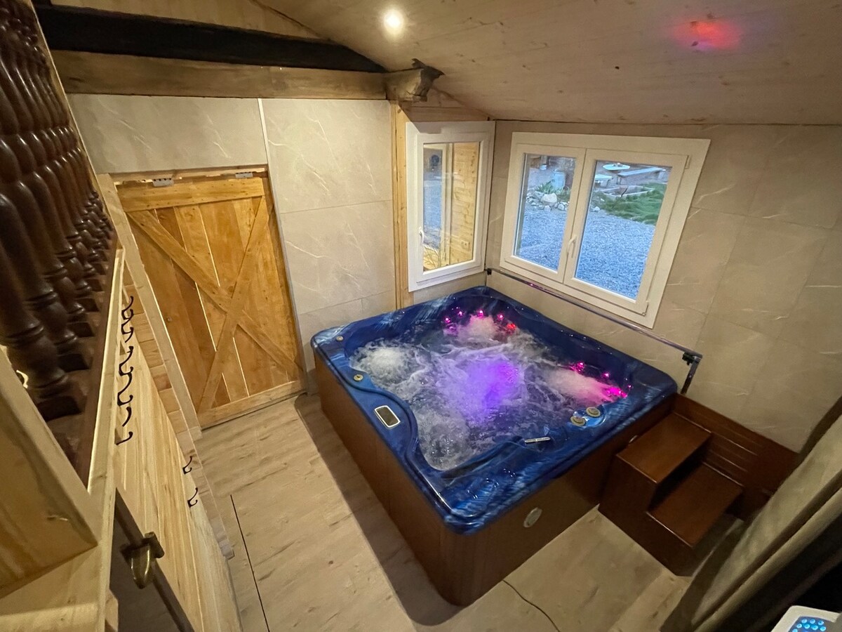 Maison campagne 4 ch spa jacuzzi