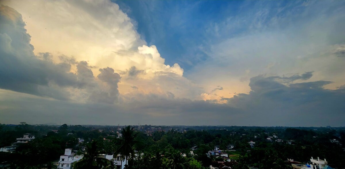 Two bedroom apartment with skyline view in Colombo