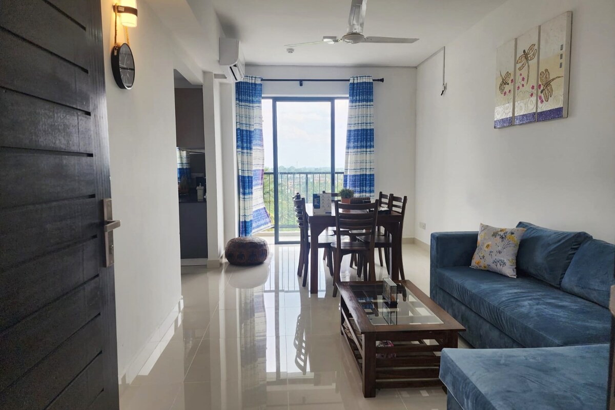 Two bedroom apartment with skyline view in Colombo