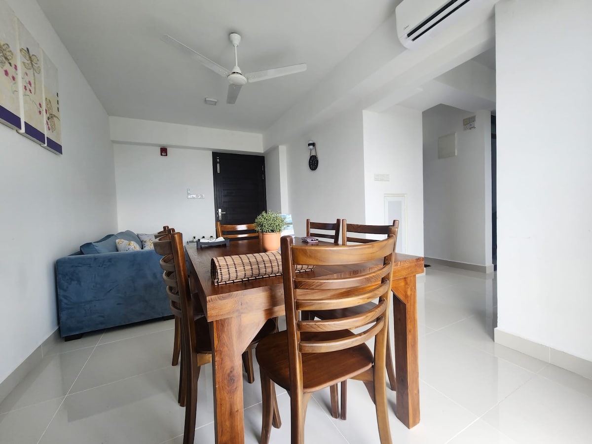 Two bedroom apartment with skyline view in Colombo