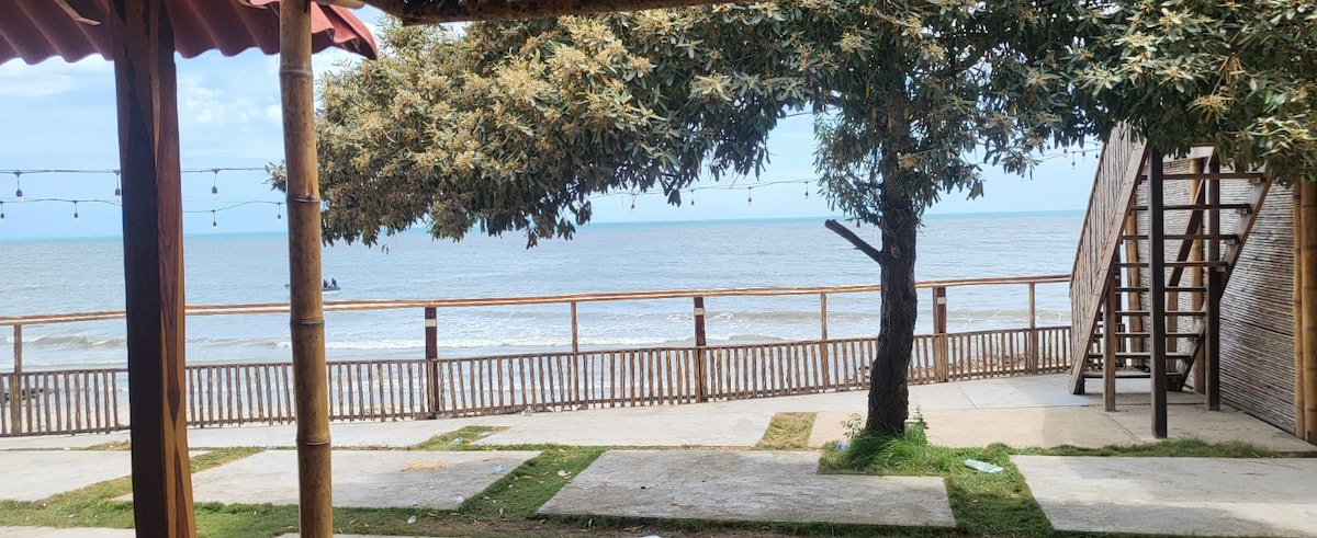 Ocean View Cabins and Hammocks by the Sea