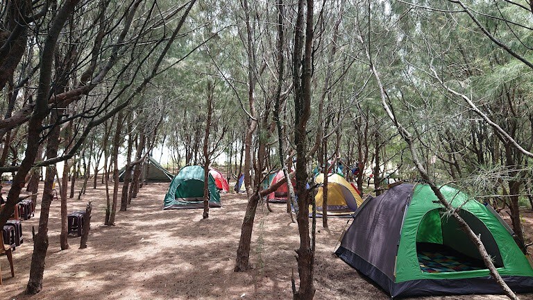 Beach and forest camping Kalpitiya