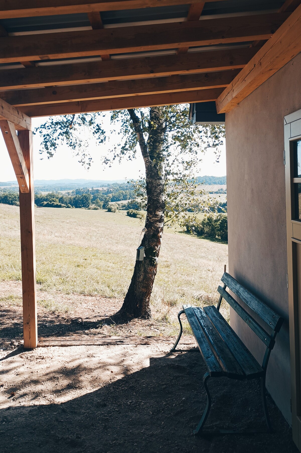 Chata - retreat na kopci