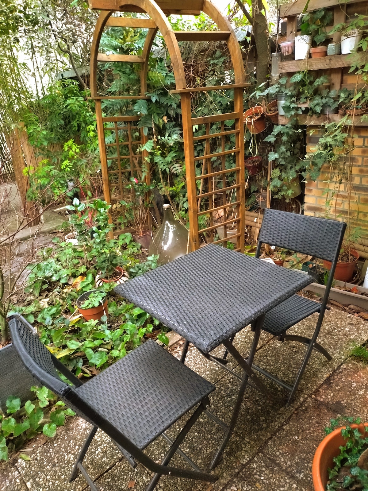 japanese style independent room with garden