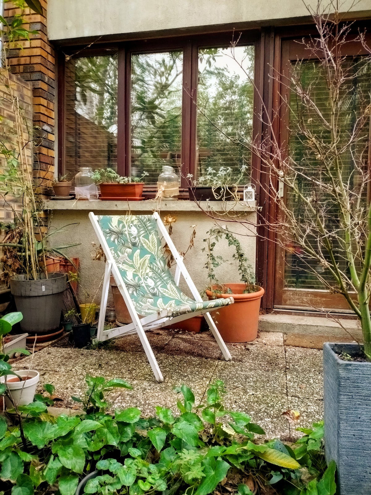 japanese style independent room with garden