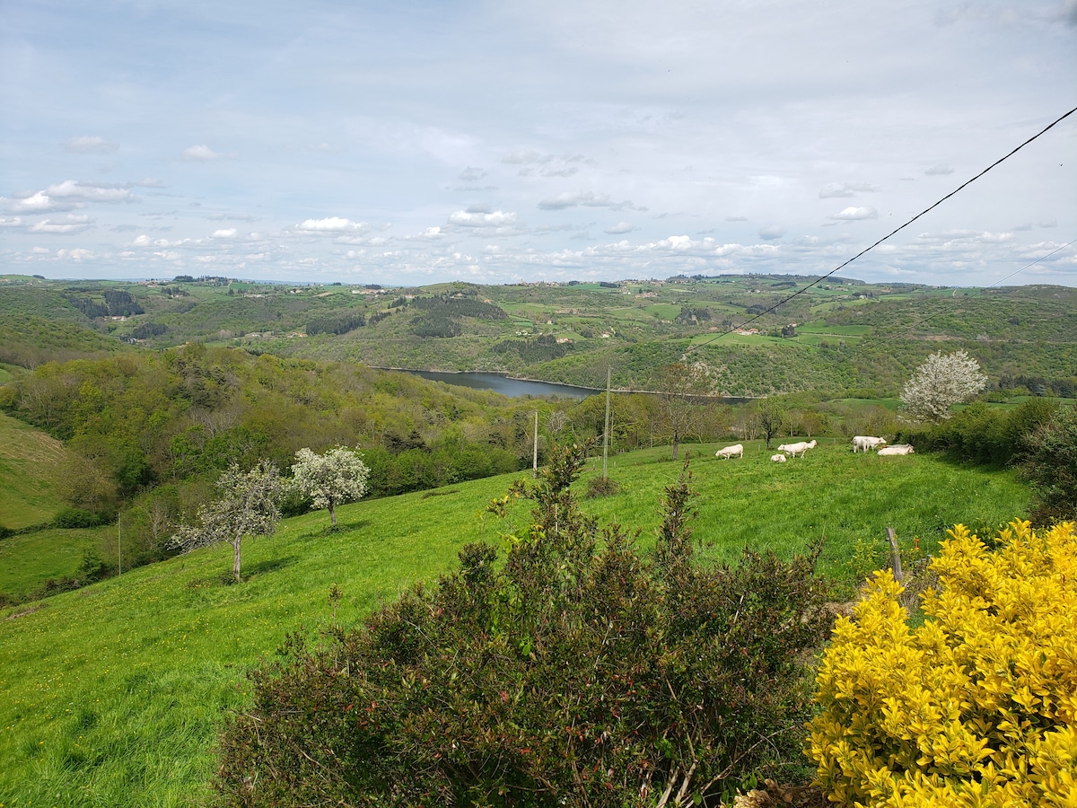 Gîte la Madeleine dans les gorges de la Loire