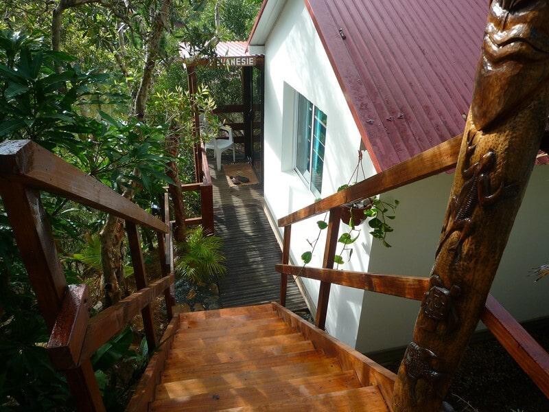 Chalet Mélanésie  familial , gîte du Tour du Monde