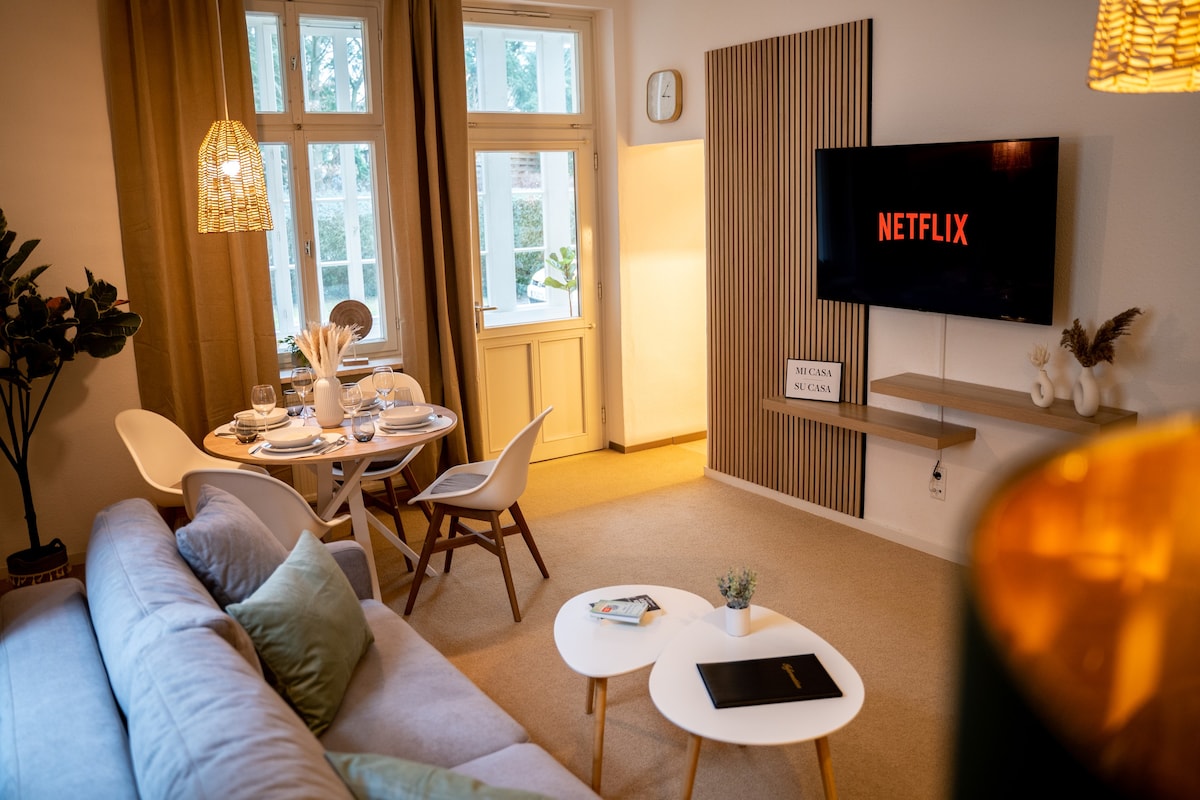 VILLA | Wintergarten | 100m Kurpark | Netflix