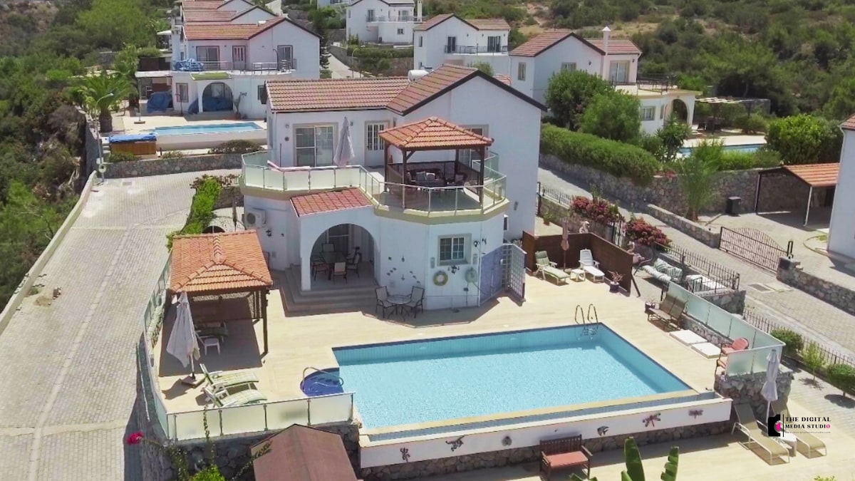 The Villa, Cyprus (Pool & Panoramic Sea Views)