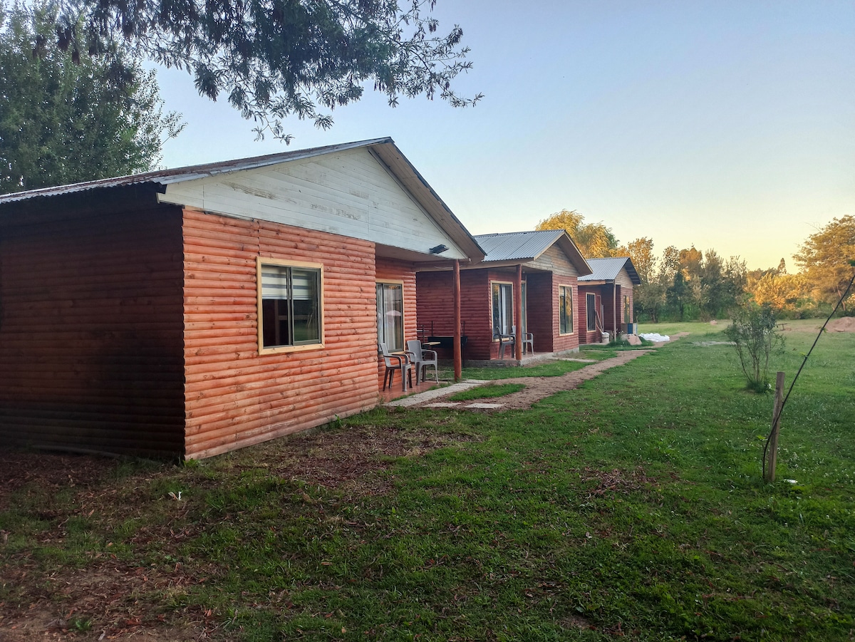 Cabañas los tres hermanos