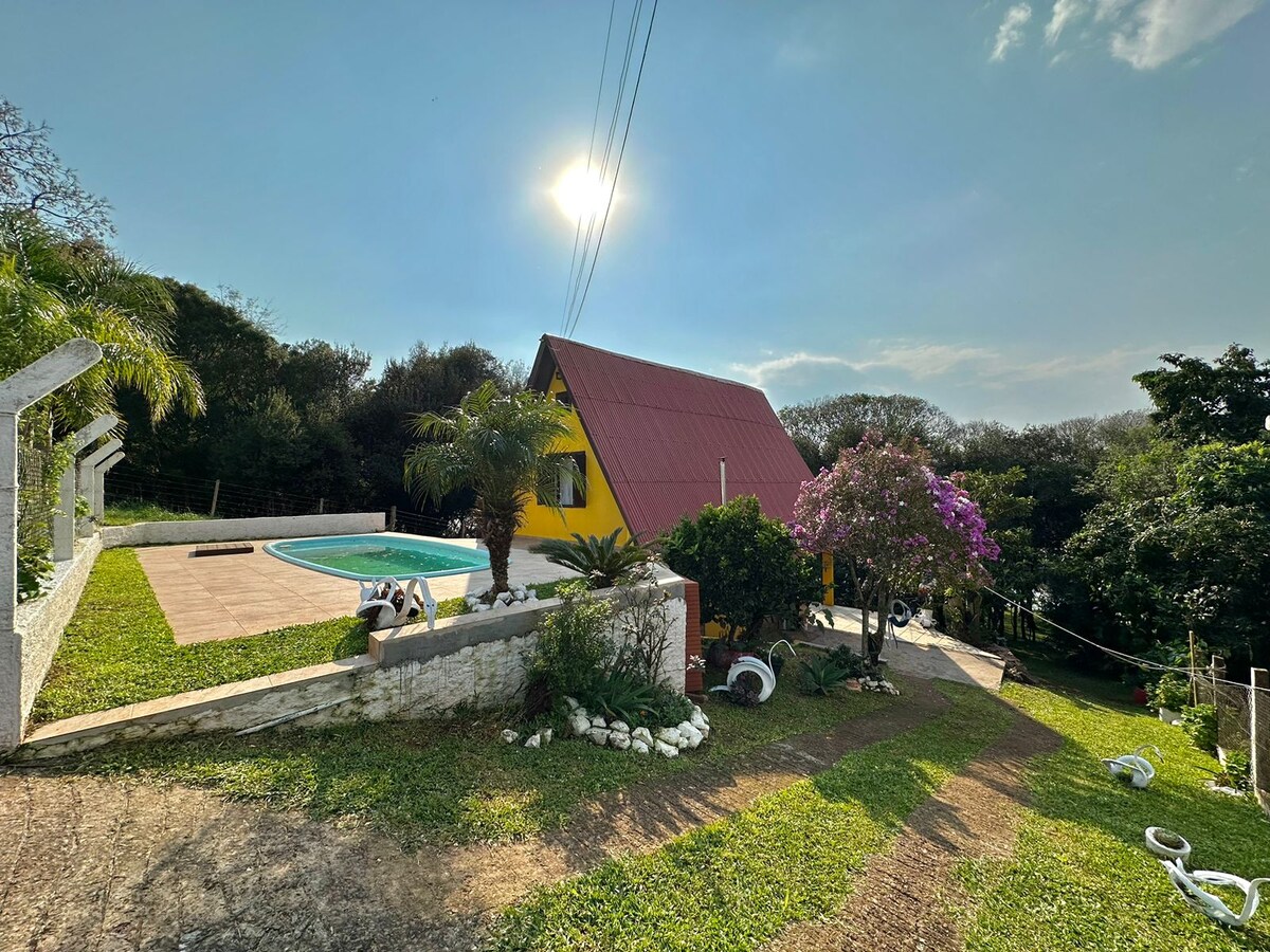 Cabana à Beira da Barragem