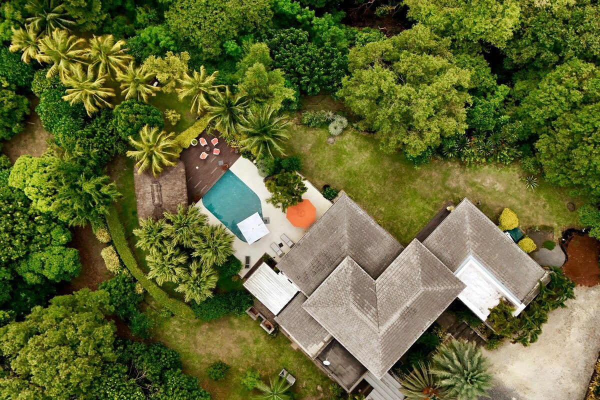 Villa Petit Tamarin - Piscine Bar Jardin Tropical