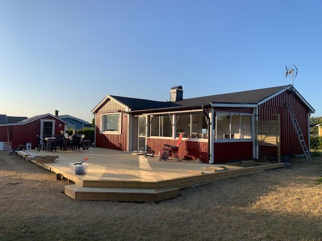 Strandnära sommarhus i Björkäng