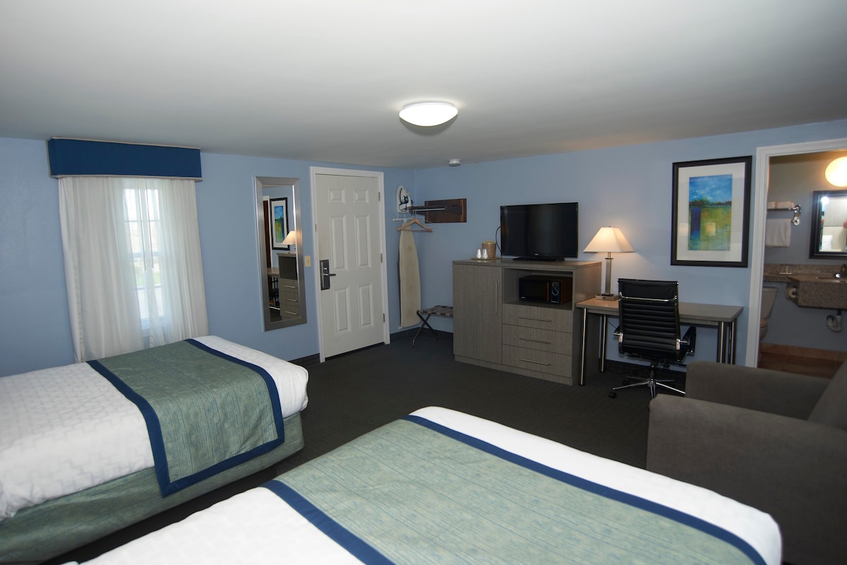 Standard room - 2 double beds.