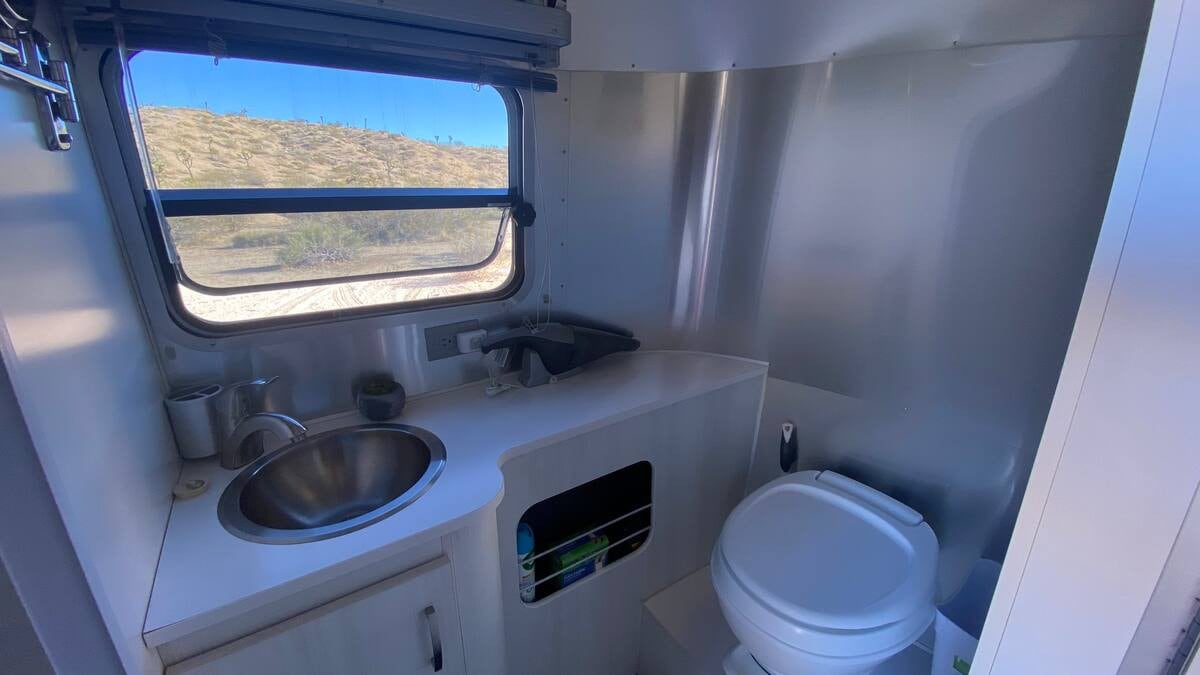 Modern Airstream at Desert Drifter RV Resort