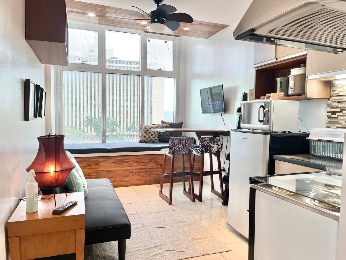 Cute 1BR Loft in Ortigas Center Netflix 100mbps