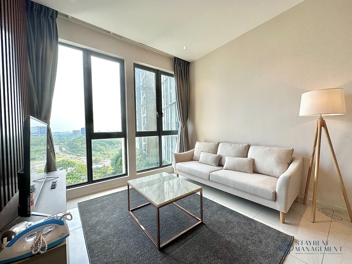 Elysia Park Medini•1BR 2Pax FreeWiFi/Smart TV