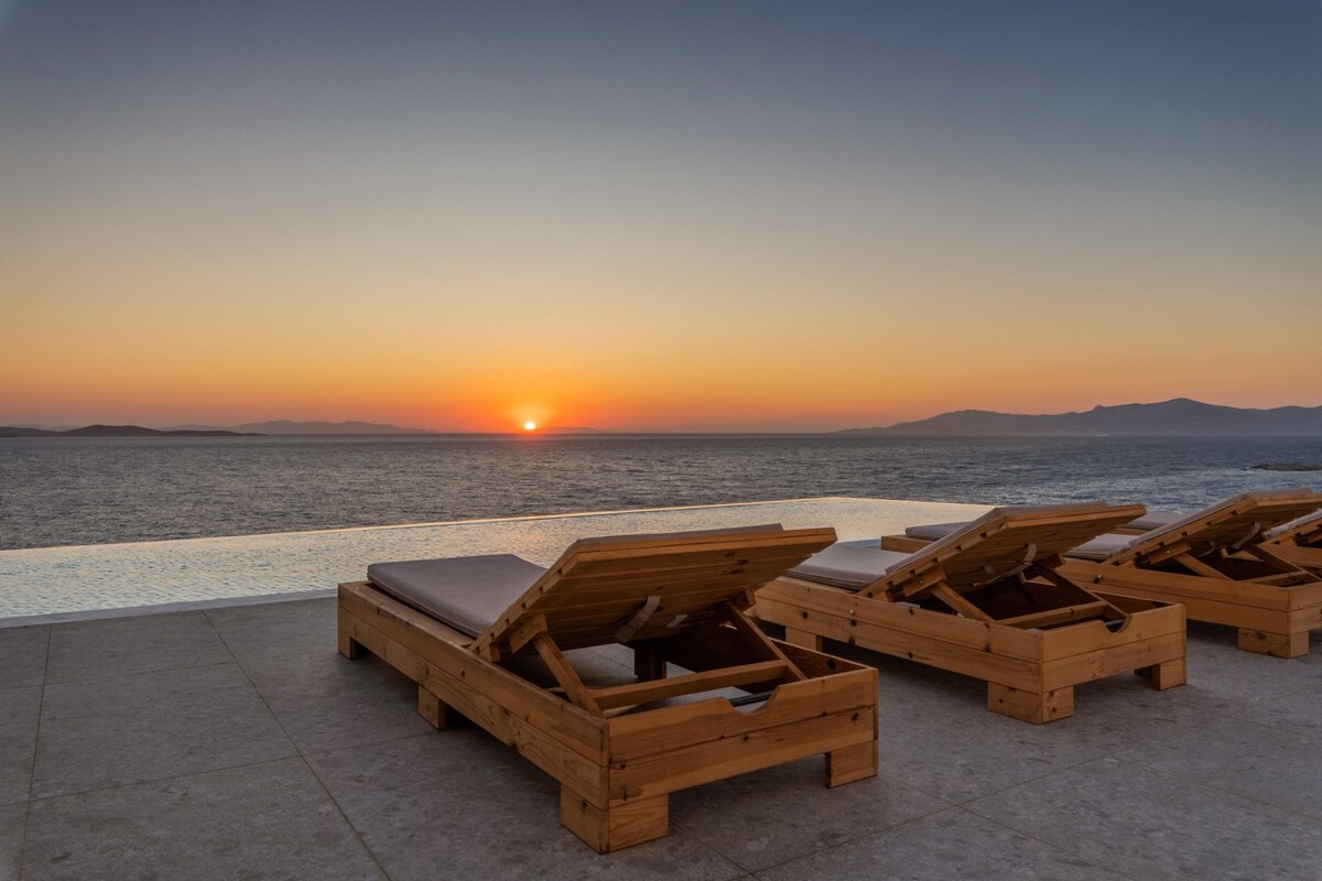 Blue Infinity Villa -Sea & Sunset View-